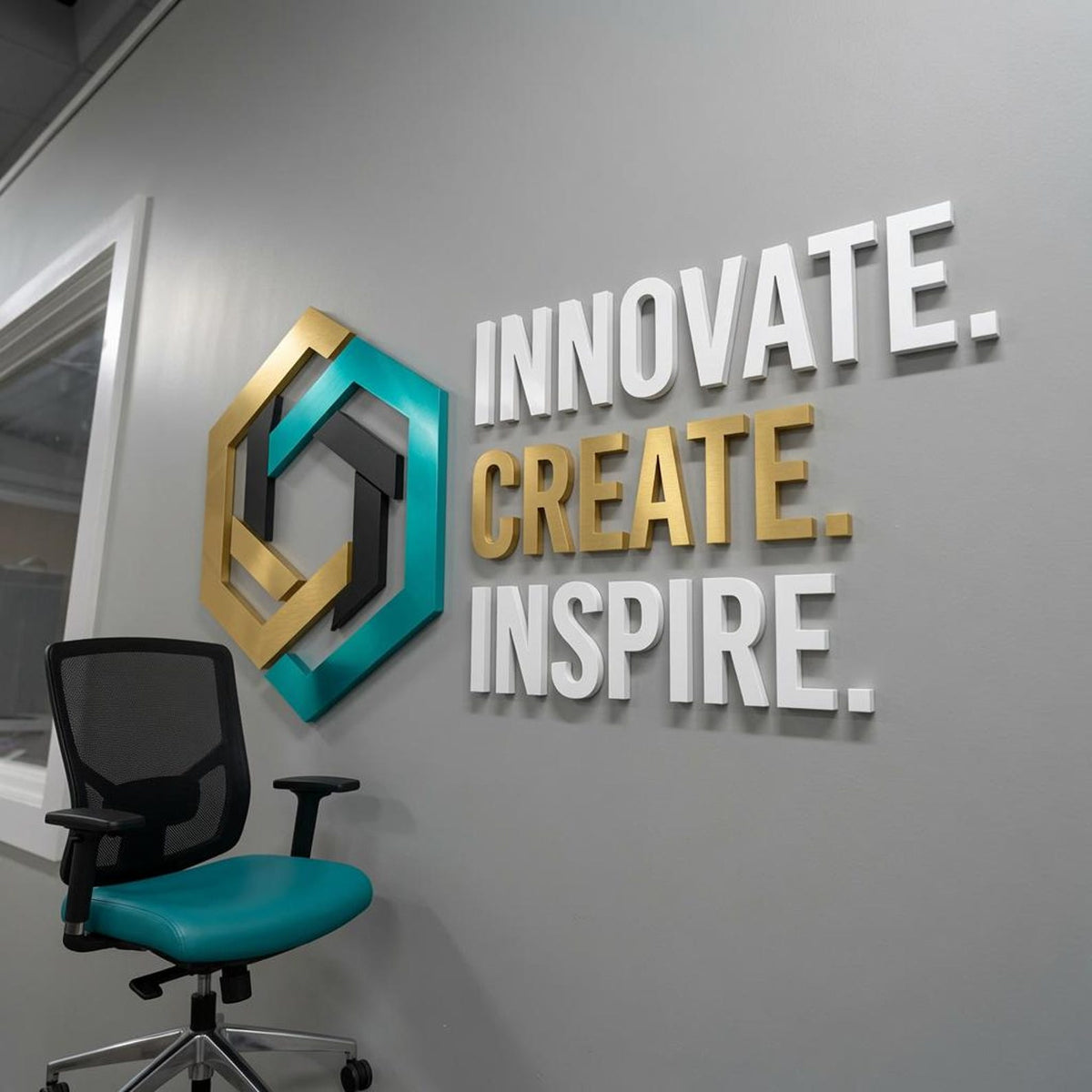 3D Metal & Dimensional Letters
