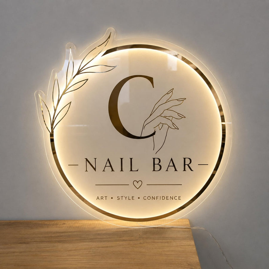 Acrylic Backlit Panel Sign