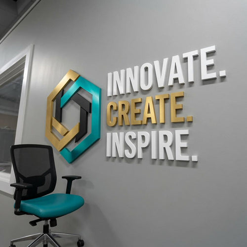 3D Metal & Dimensional Letters